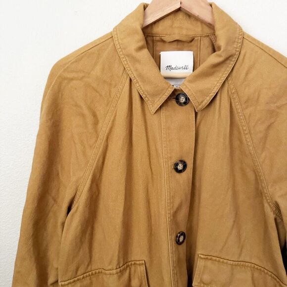 MADEWELL | Bankford Swing Chore Jacket Sahara Sandy Golden Tan | Size XL - Picture 6 of 8